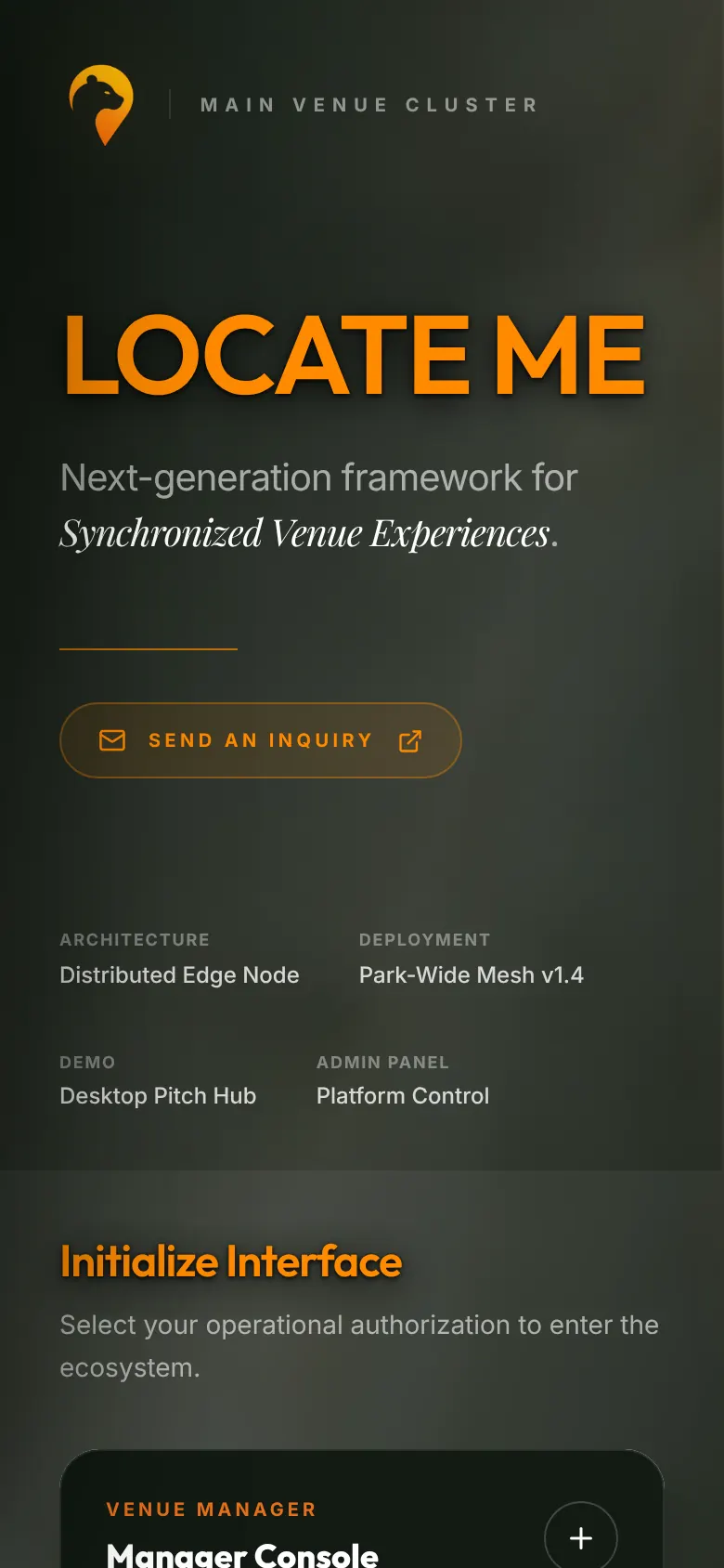 LocateMe on mobile