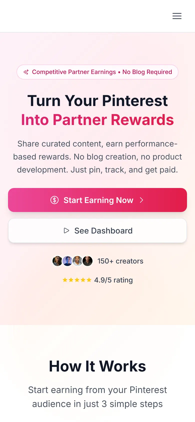 Pinkaura UTM platform on mobile