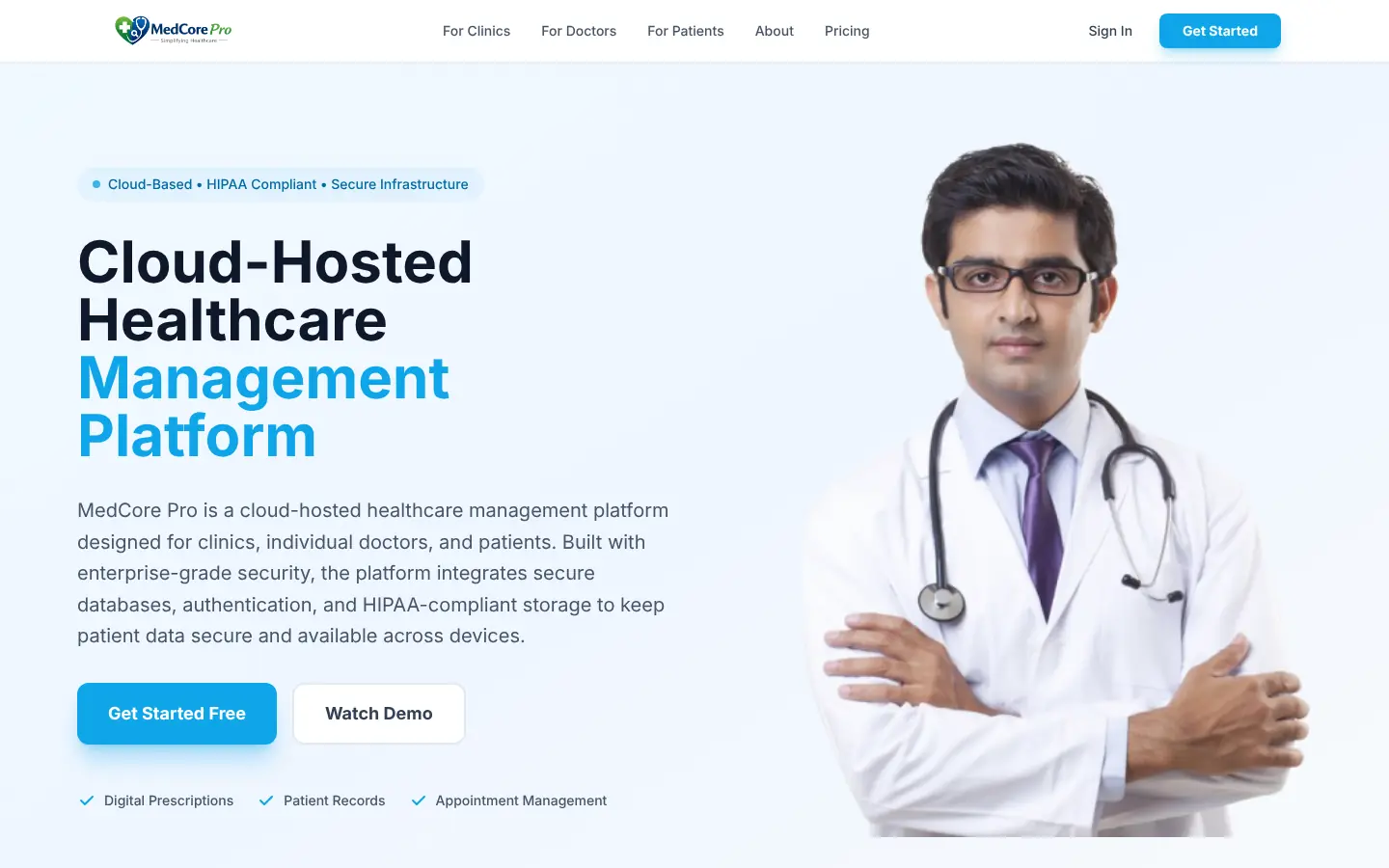 MedCore Pro screenshot
