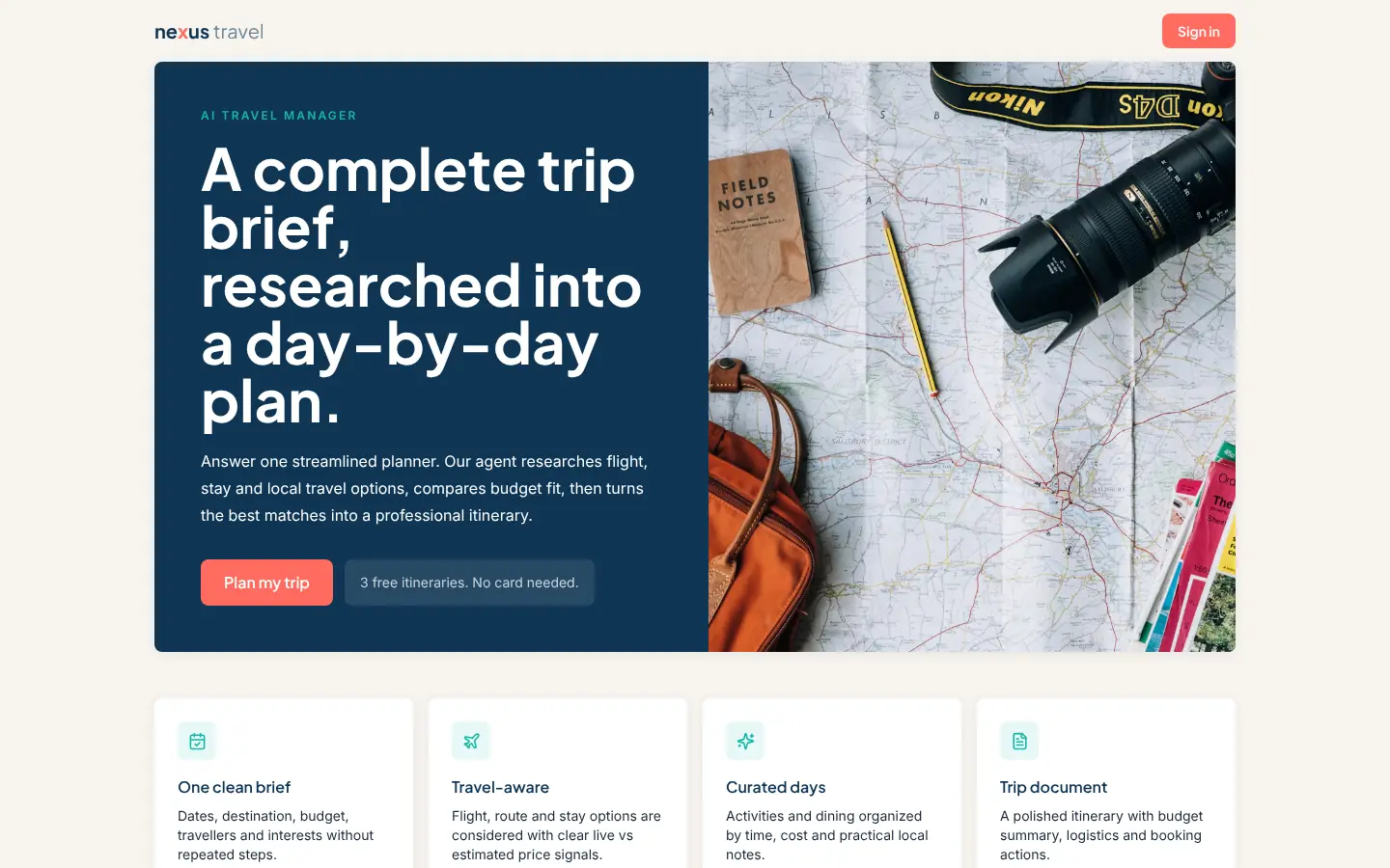 Nexus Travel screenshot